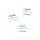 Duo Name Folded Note Cards Image 3 of 4